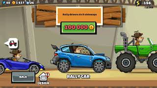 Hill Climb Racing 2  Rally Car Unlocking And Purchase [upl. by Annai905]