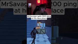 MrSavage Gets 200 Ping at His New Place [upl. by Roleat]