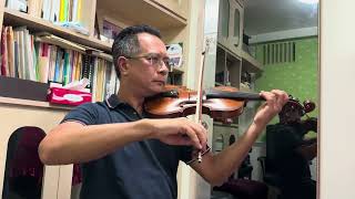 Rieding Violin Concerto in B minor Op35 1st movement Violin only for practice [upl. by Hillel]