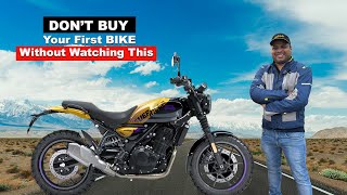 BUYING YOUR FIRST MOTORCYCLE [upl. by Lisetta]