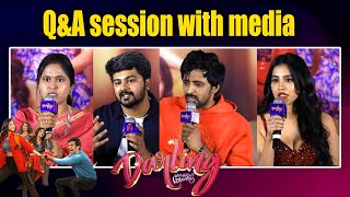 DARLING Movie QampA Session With Media At Trailer Launch Event  Priyadarshi Nabha Natesh  Tollywood [upl. by Llevel]