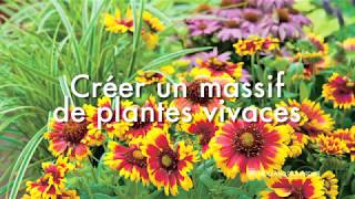 Créer un massif de plantes vivaces — Meilland Richardier [upl. by Animar]