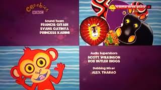 tinga Tinga tales end credits cbeebies 1996 [upl. by Adyam]