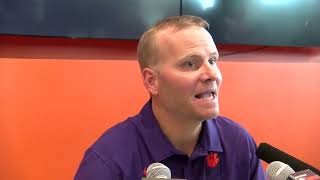 Clemson media day Brandon Streeter pt 2 [upl. by Yole]