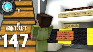 HermitCraft 6 147  Closing Sahara down [upl. by Hniv154]