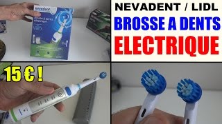 brosse a dent electrique lidl nevadent dazd 37 test avis prix notice caractéristiques [upl. by Anitsuga]