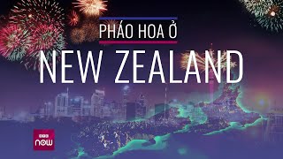 New Zealand đón năm 2024 với màn bắn pháo hoa mãn nhãn  VTC Now [upl. by Springer219]