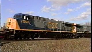 CSX in Upstate NY 2000  Part 5 [upl. by Agatha]