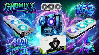 KFA2 GeForce RTX™ 4070 Ti SUPER EX Gamer White 1 Click OC V2 Unboxing Einbau Test [upl. by Stonwin]