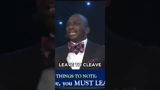 Leave to cleave to your spouse  Dr Paul Enenche dunamis marriage [upl. by Eisdnyl820]