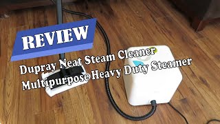 Dupray Neat Steam Cleaner Multipurpose Heavy Duty Steamer  Review 2021 [upl. by Bard]