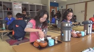 Ｔ―１グランプリ 小学生がお茶の入れ方や知識を競う [upl. by Neuberger]