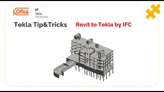 Revit to Tekla by IFC  Part 1 [upl. by Allit]