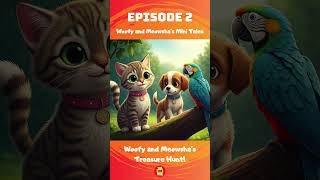 Woofy and Meowshas Treasure Hunt Mini Tales Ep 2 [upl. by Alyehs716]