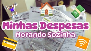 QUANTO CUSTA MORAR SOZINHA Quanto recebo  Meus gastos 💸🏋🏽‍♀️🏠🛒 morandosozinha despesas [upl. by Fiden]