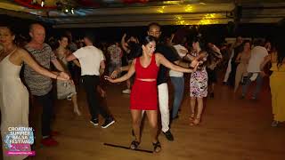 Raul amp Dixie  Salsa social dancing  Croatian Summer Salsa Festival 2023 [upl. by Anilet656]