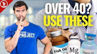 6 Supplements Every Man Needs After 40 [upl. by Esnofla348]