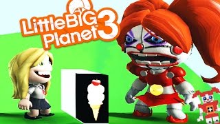 GETTING SCOOPED BY BABY  Little Big Planet 3 FNAF Sister Location [upl. by Ko]