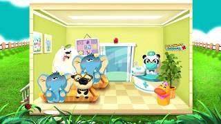 Dr Panda Hospital  Fun Doctor Game for Kids Children Toddlers  Baby Android Gameplay [upl. by Ansela]