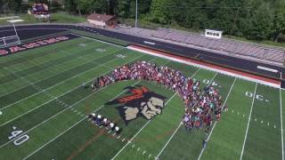 Chesaning High School National Anthem 2016 [upl. by Helyn]