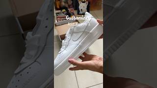 One more clients order done ☑️ custom AIR FORCE 1 customshoes customsneaker nikeairforce1 [upl. by Blodget]