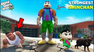 GTA 5  SINCHAN BECOME STRONGEST SINCHAN STRONGEST BECAUSE FRANKLIN MISTAKE  GTA Mods [upl. by Nyvek]