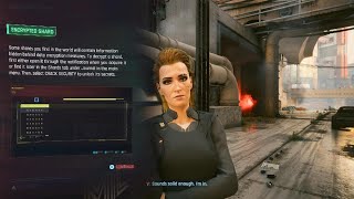 Cyberpunk 2077 crack militech shard walkthrough [upl. by Enohsal644]