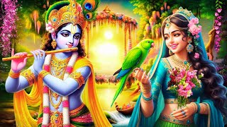 BEST KRISHNA FLUTE MUSIC  Flute Meditation AND Relax Music  Morning FluteINDIAN Flute Music424 [upl. by Victoir]