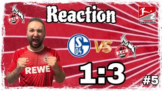 1 FC Köln siegt 31 auf Schalke Tolle Leistung am Ende nochmal Spannung amp Downs stark Reaction [upl. by Ameg]