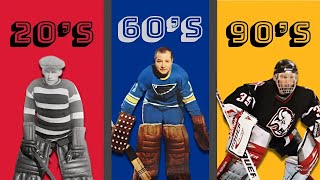 BEST NHL Goalie From Each DECADE [upl. by Vassaux407]