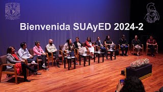 Bienvenida SUAyED 20242 [upl. by Hoxsie]