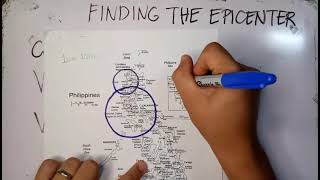 Finding the Epicenter of an Earthquake Using Triangulation Method [upl. by Cirded590]