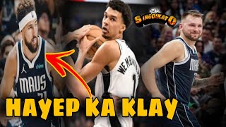 DALLAS VS SAN ANTONIO SPURS  MAINIT NA DEBU GAME NI THOMPSON BINAHA NG PUNTOS nba dallas spurs [upl. by Minoru]