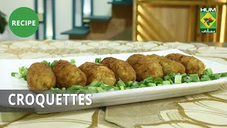 Croquettes Recipe  Lively Weekends  Kiran Khan  Fusion Food [upl. by Viguerie]