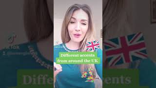 An Introduction to some accents from around the UK shorts [upl. by Inor]