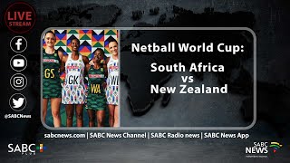 Netball World Cup I South Africa vs New Zealand [upl. by Joette]