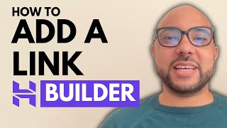 How to Add a Link in Hostinger Website Builder [upl. by Shig]