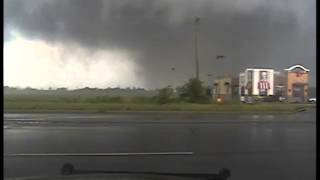 NPD Dashcam Tornado Video [upl. by Ahsinav267]