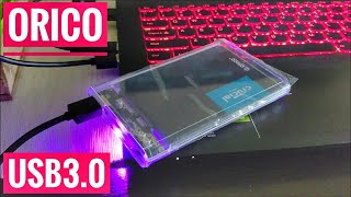 ORICO 2139U3 25quot Transparent USB30 HDDSSD Enclosure R10 vs R20 Comparision Unboxing Speedtest [upl. by Weisburgh]