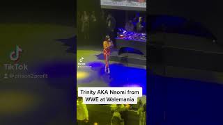 Trinity Fatu aka Naomi at Walemania [upl. by Sapienza]