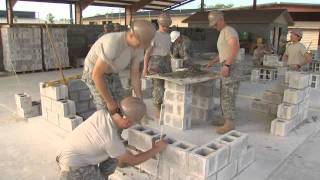 Army Careers 12W  Carpentry and Masonry Specialist [upl. by Aisila]