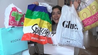 Australian Shopping Haul and Experience [upl. by Alset667]