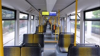 Straßenbahn Dresden  Mitfahrt 1 im NGTD12DD auf der Linie 7 HD [upl. by Annahavas]