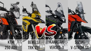 Best 250cc bike adventure touring 2023 [upl. by Valente]