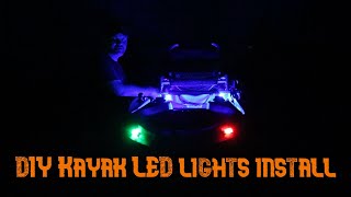 DIY Kayak LED lights install [upl. by Ingeborg]