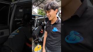 Gantengin dong di DSNOW shortsvideo cucimotor cucimobil detailing premiumwash homeservice [upl. by Airrehs]