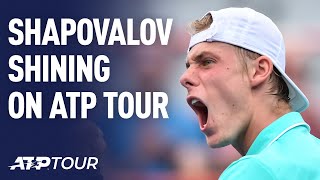 Shapovalov Shines  FEATURES  ATP [upl. by Eiliak]