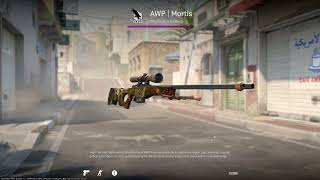 AWP Mortis CS2 Skin Inspect [upl. by Branscum271]