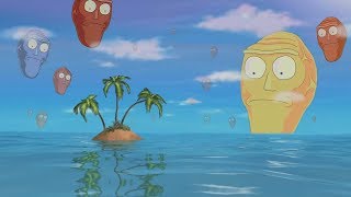 spongebob intro Rick and Morty Parody  Full HD [upl. by Hanikahs]