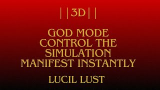 3D  MIND OVER MATTER  MANIFESTATION MASTERY MORPHIC FIELD [upl. by Mannes853]